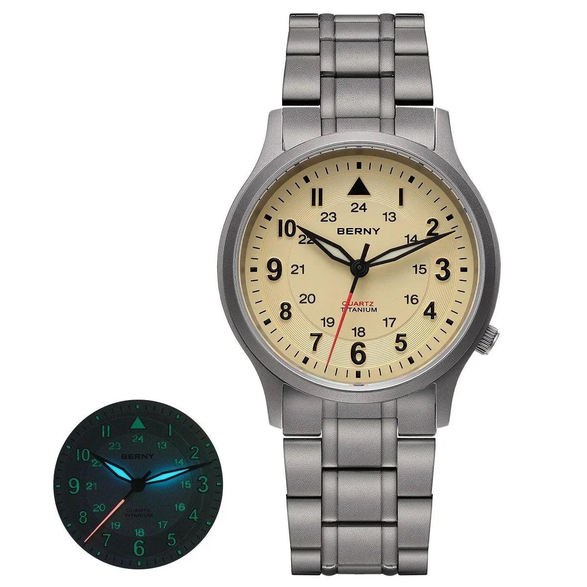 Stonepath Japanese Quartz Titanium Watch