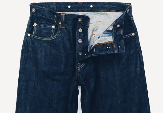 1900 Loom 13oz Right Twill Weave Selvedge Denim Jeans