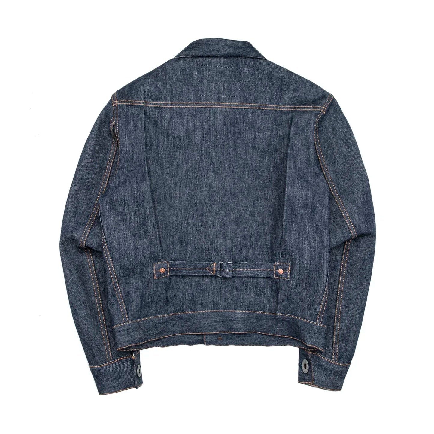 Jean Jacket American Casual Style Type 1 Selvedge Denim