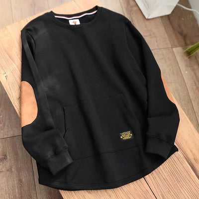 Basic Solid Color Washed Sweatshirts