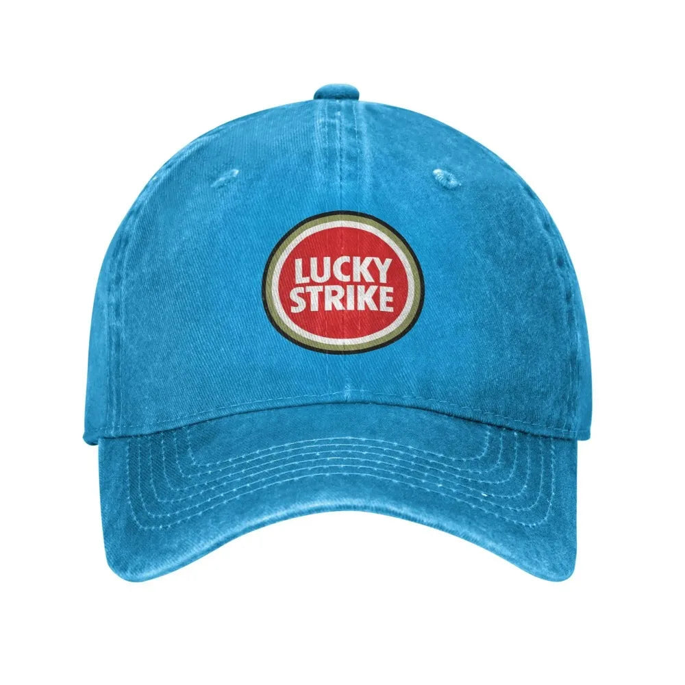Vintage Washed Denim Baseball Cap