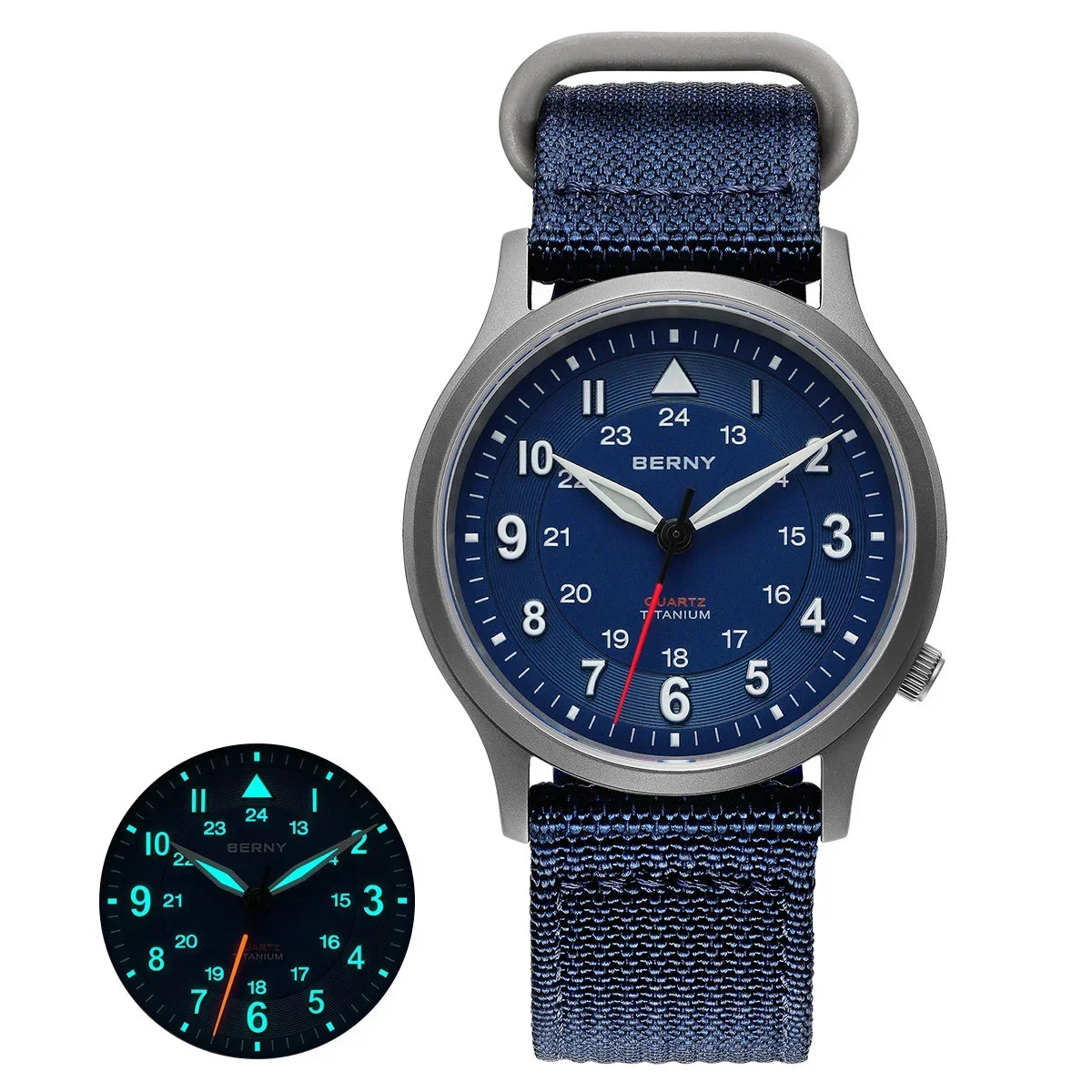 Stonepath Japanese Quartz Titanium Watch