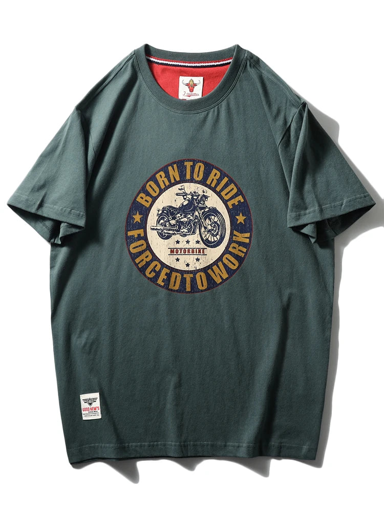 100% Cotton Heavy Vintage Short Sleeve T-Shirts