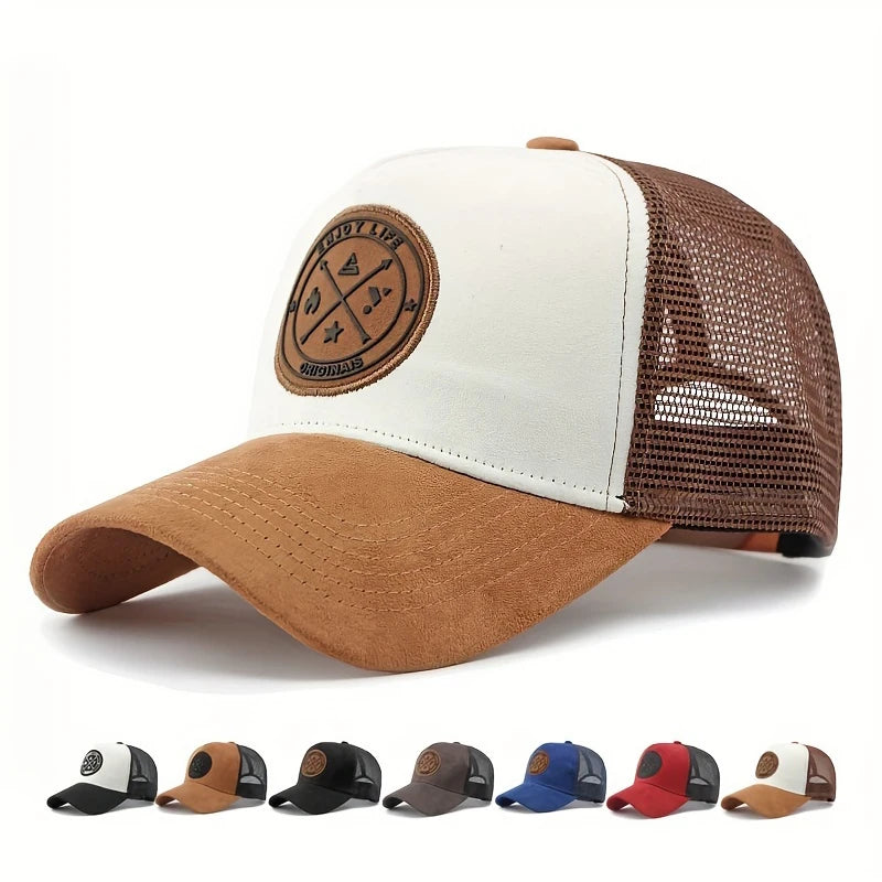 "Enjoy Life" Mesh Snapback Cap