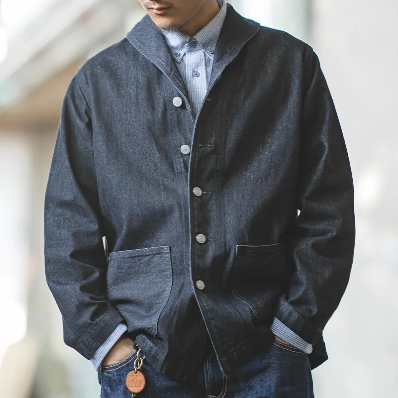 Men's 13.5oz Solid Color Denim Jacket