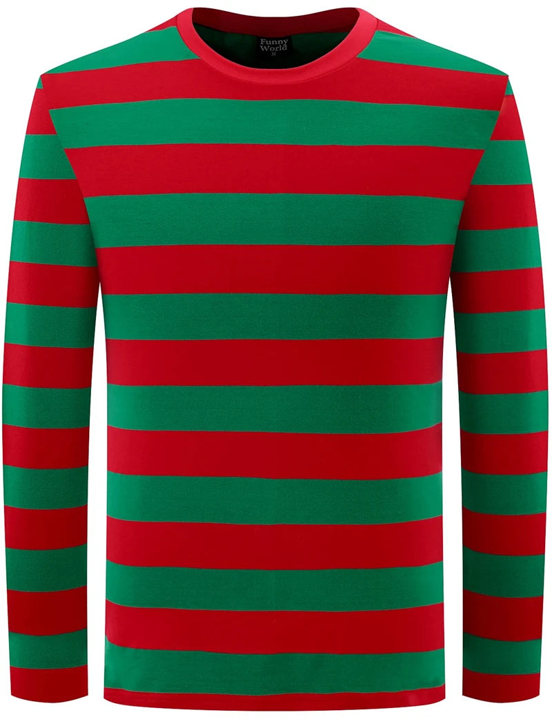 Men's Bold Striped Long Sleeve T-Shirts