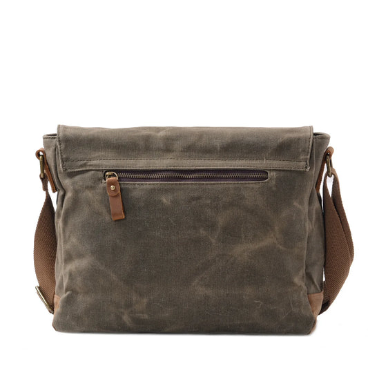 Canvas Crossbody Messenger Bag