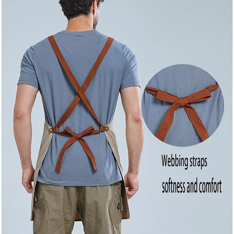Waterproof Adjustable Cross Kitchen Apron
