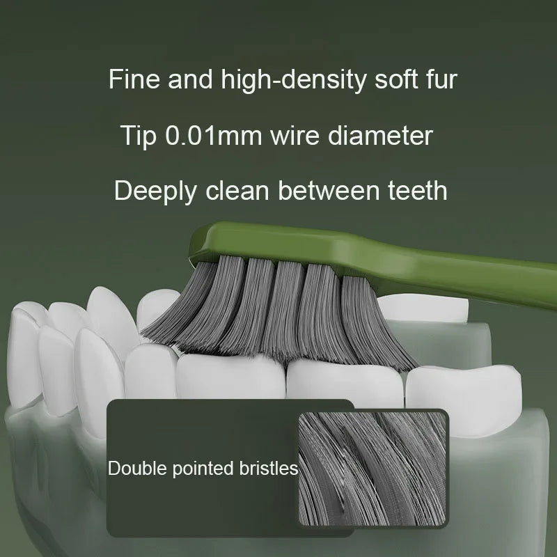Forest Series 6-Piece Soft Toothbrush Set