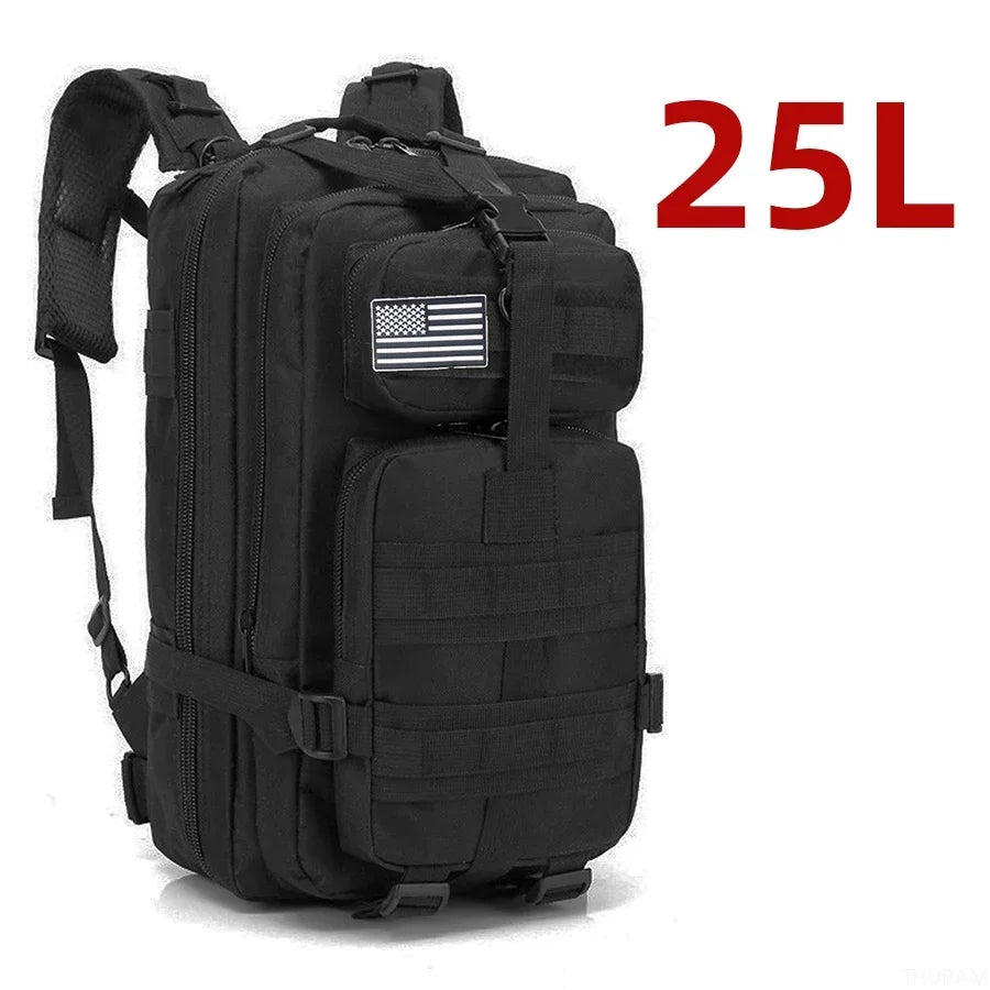 25L/50L Waterproof Nylon Backpack Laptop Ready