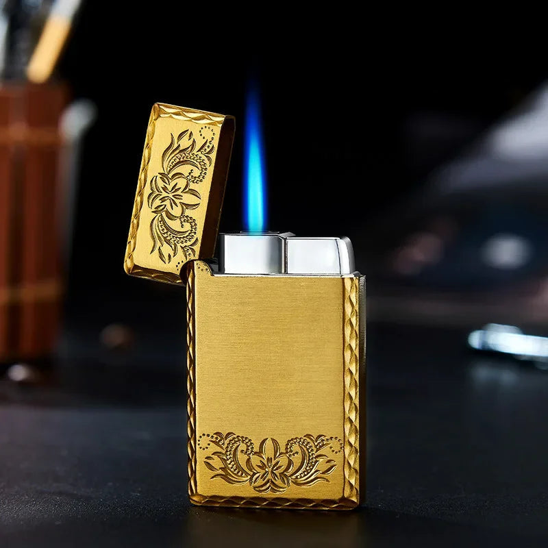Windproof Waterproof Metal Lighter — Powerful Flame