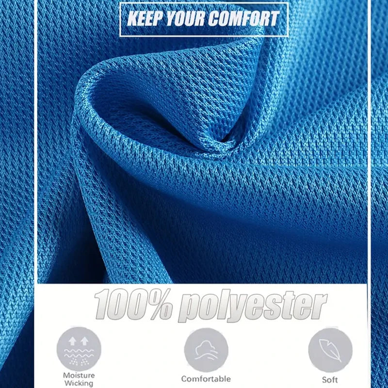 Casual Breathable Polo Shirt - Solid Color