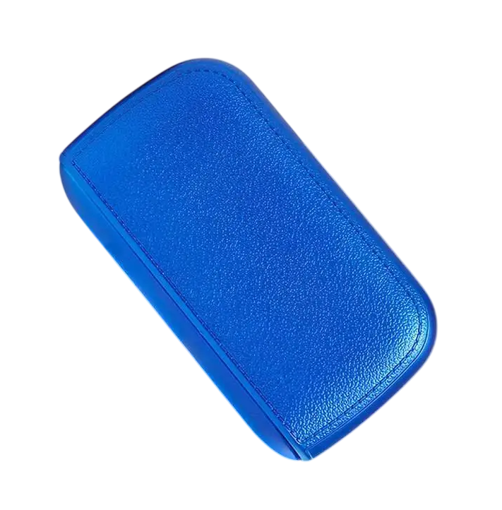 Leather Cigarette Case With USB Tungsten Electronic Lighter For Men