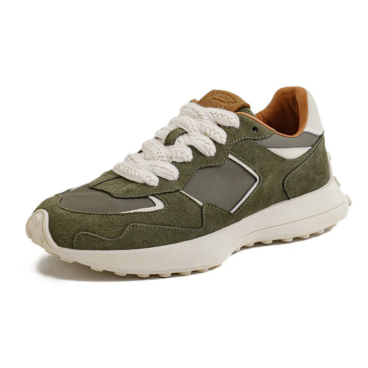 Casual Sports Jogging Sneakers Color Blocked Breathable Comfort Rubber Sole