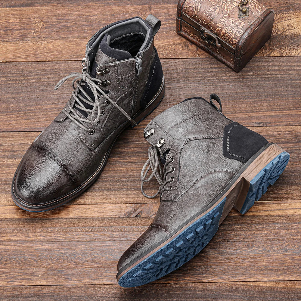 Men's Ankle Boots - Men's Leather Boots