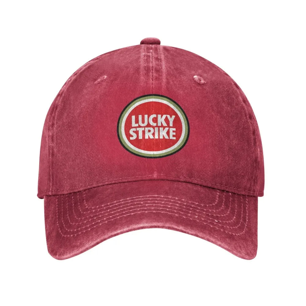 Vintage Washed Denim Baseball Cap