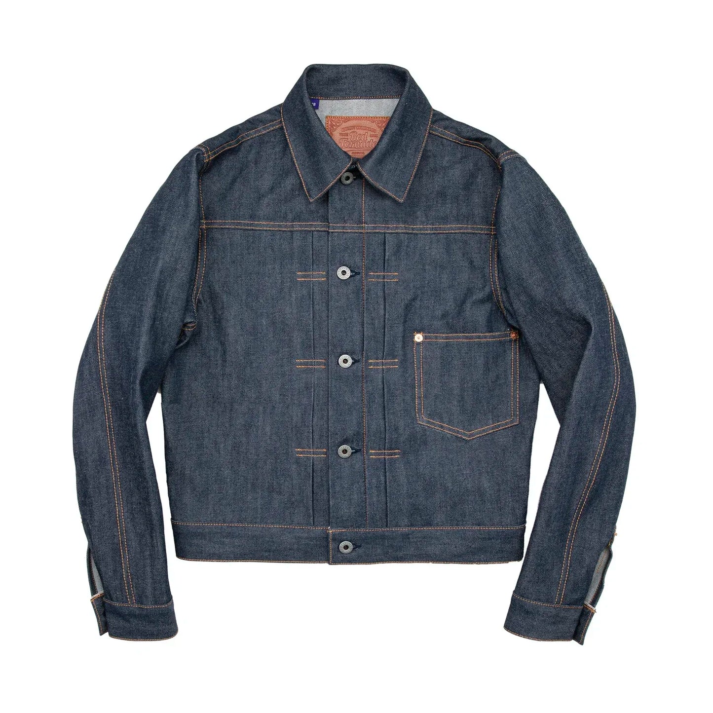 Jean Jacket American Casual Style Type 1 Selvedge Denim