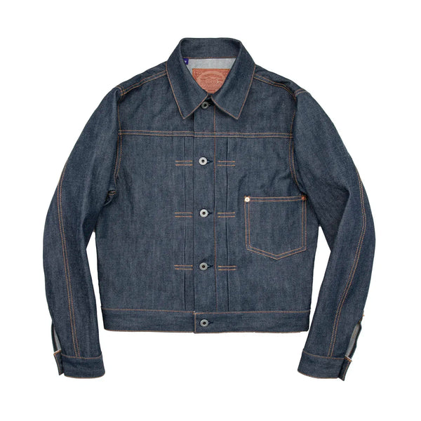 Jean Jacket American Casual Style Type 1 Selvedge Denim