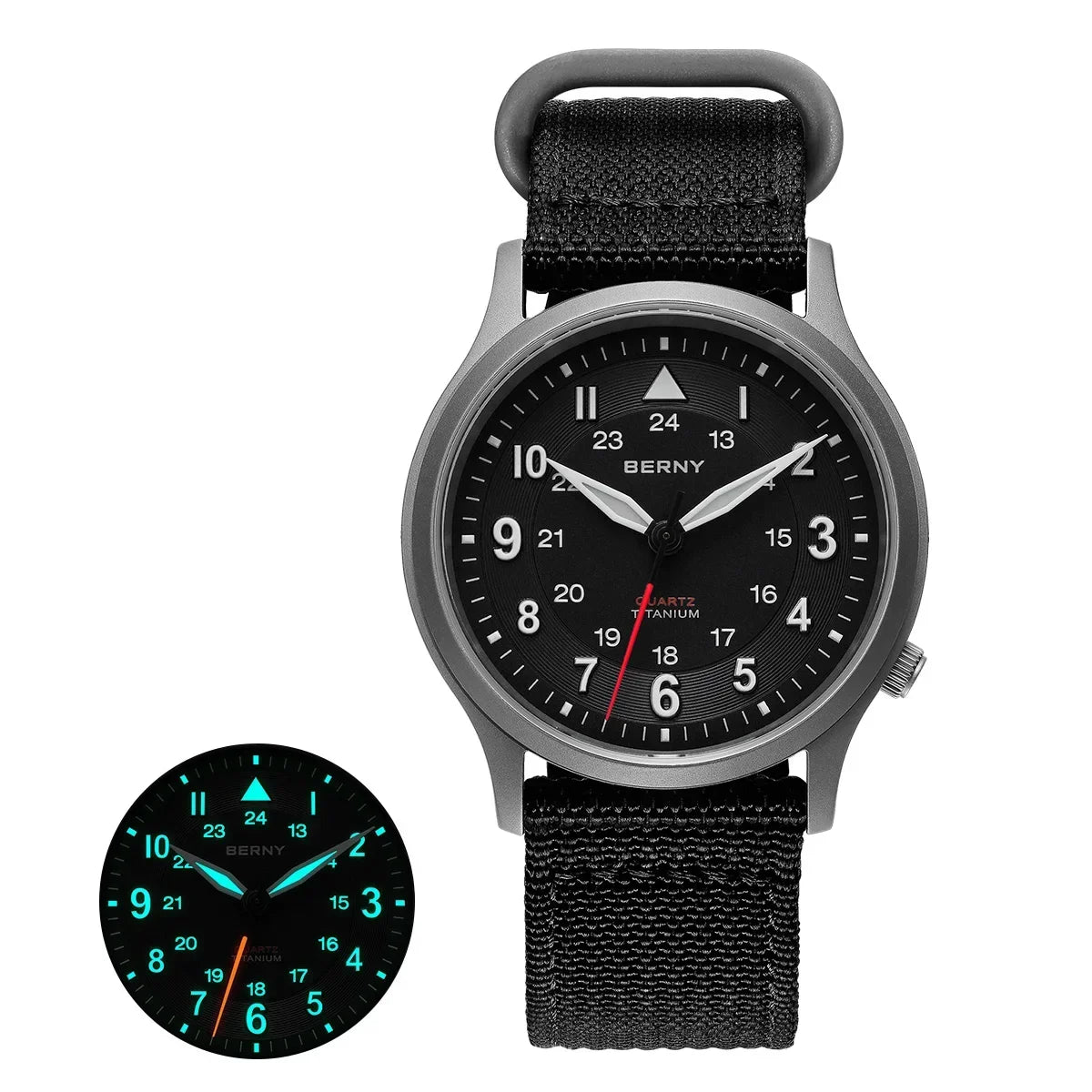 Stonepath Japanese Quartz Titanium Watch