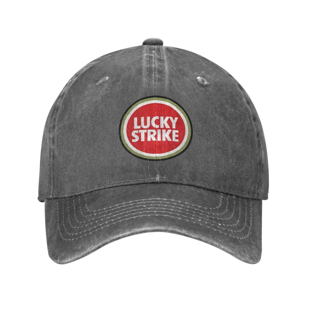 Vintage Washed Denim Baseball Cap