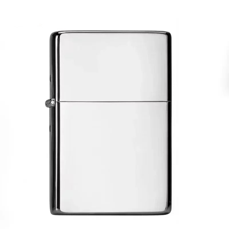 Brass Windproof Kerosene Lighter — Ultra-Thin
