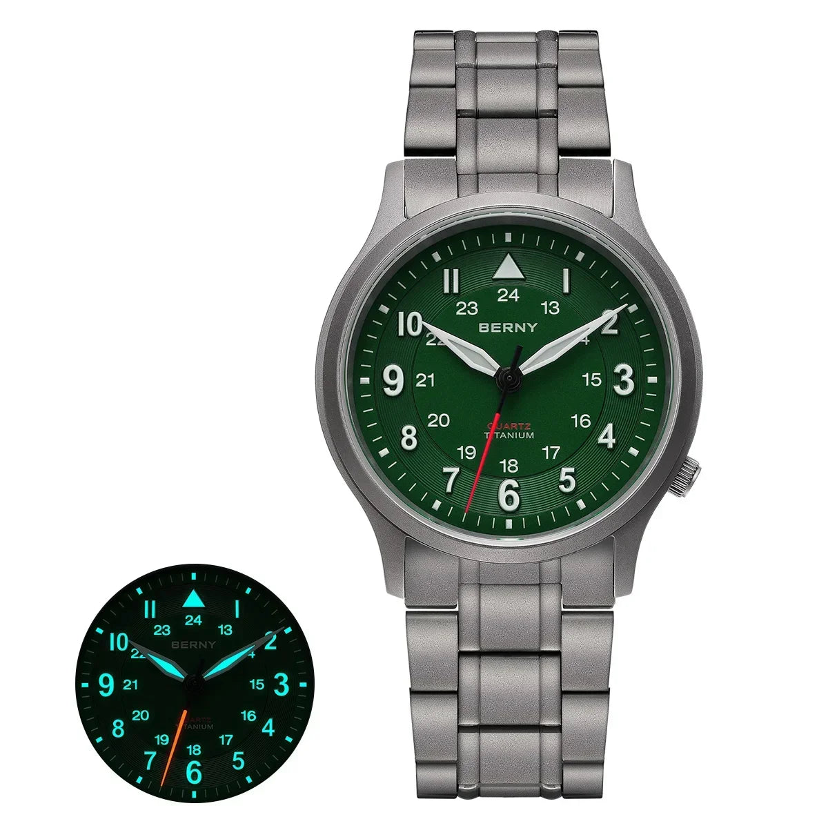 Stonepath Japanese Quartz Titanium Watch