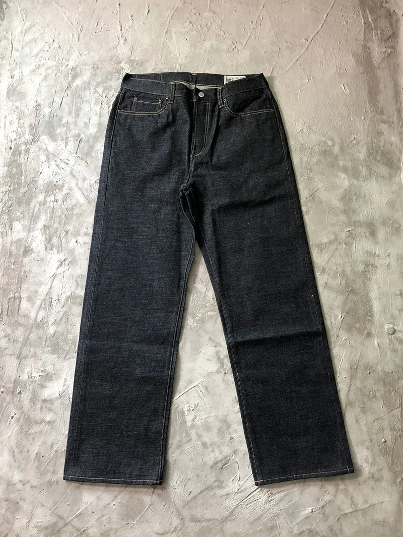 15oz Original Heavyweight Red Selvedge Washed Denim Jeans Vintage