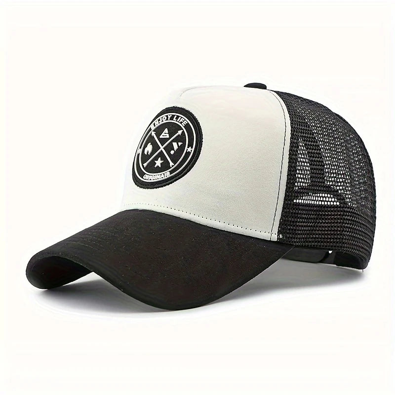 "Enjoy Life" Mesh Snapback Cap