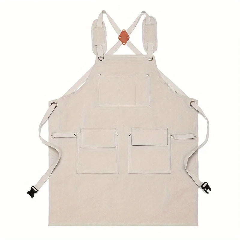Thickened Cotton Canvas Waterproof Apron
