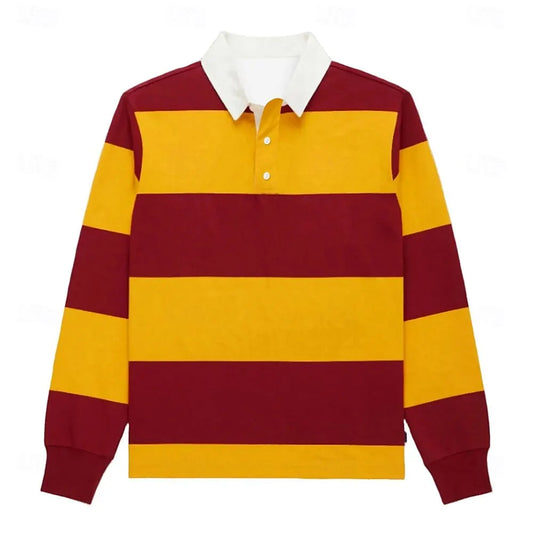 Striped Rugby Polo Shirts