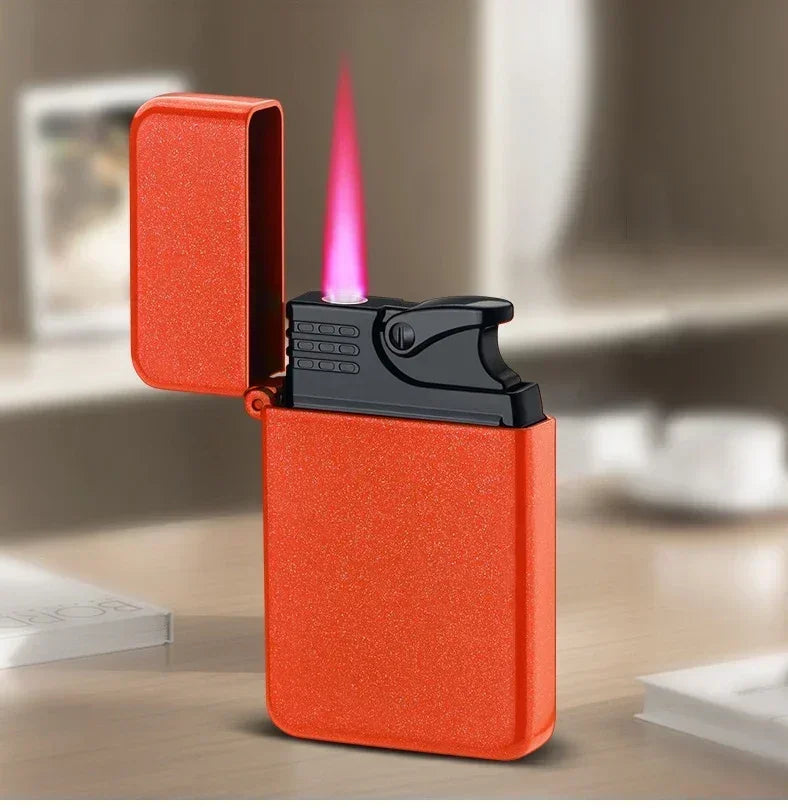 Windproof Waterproof Metal Lighter — Powerful Flame