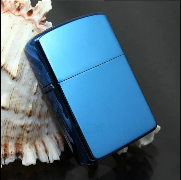 Brass Windproof Kerosene Lighter — Ultra-Thin