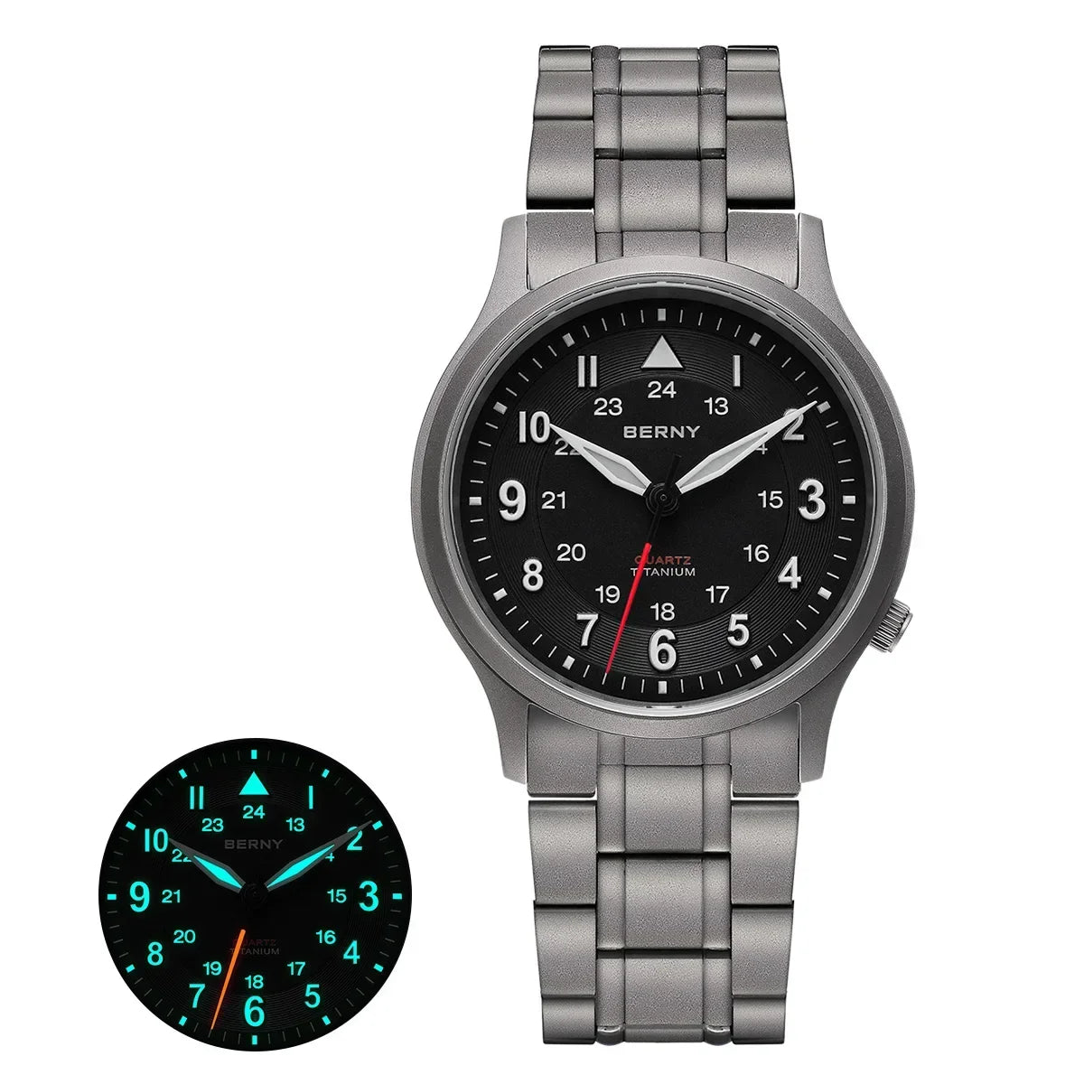 Stonepath Japanese Quartz Titanium Watch