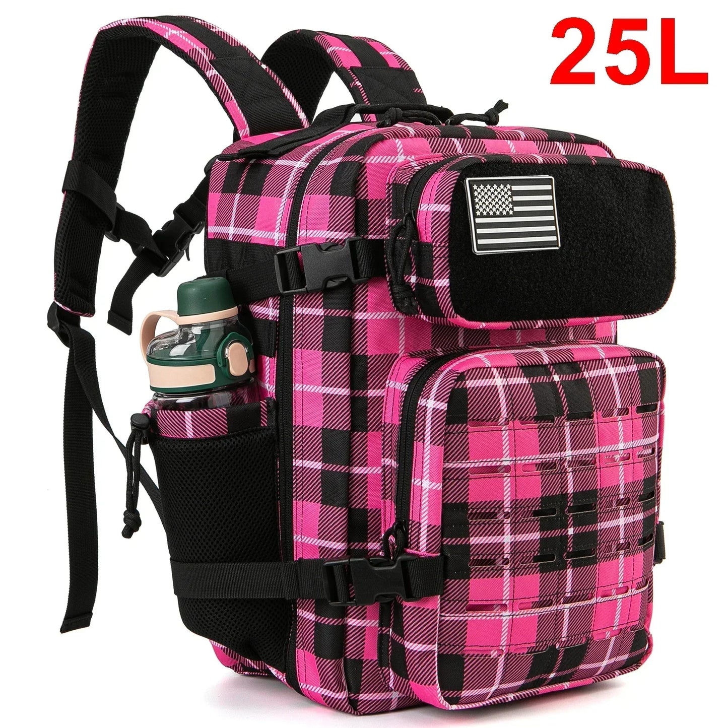 Tactical Backpack 25L 45L For Men And Women With MOLLE Cup Holders