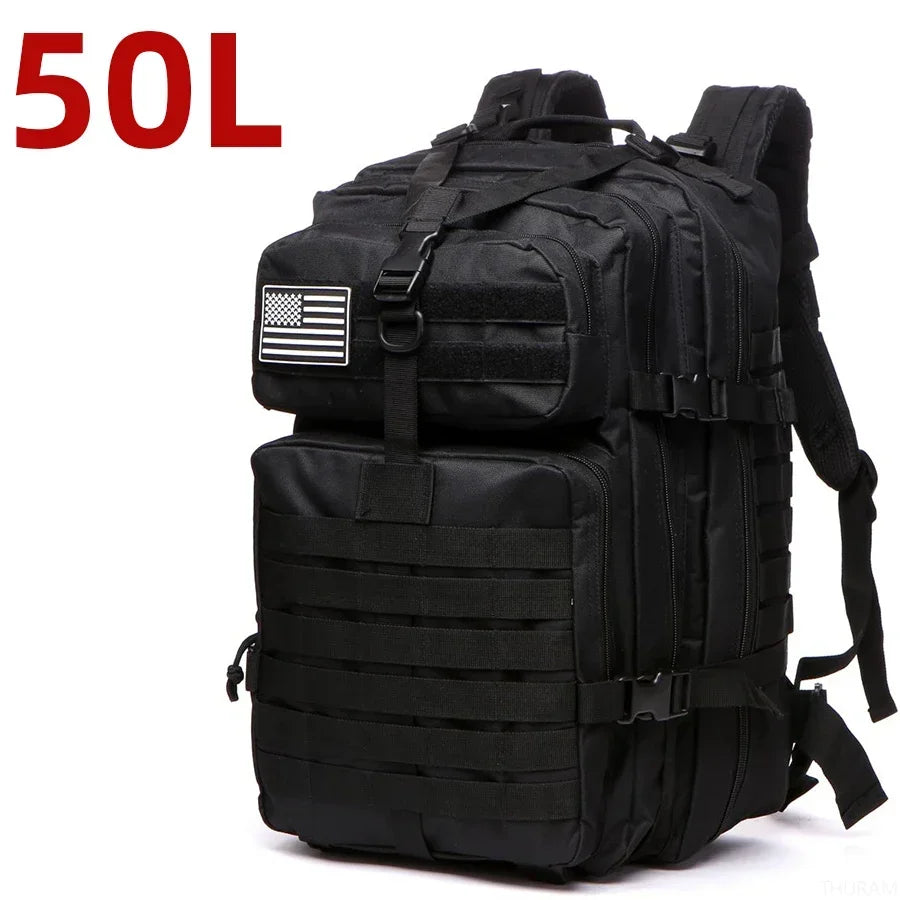 25L/50L Waterproof Nylon Backpack Laptop Ready
