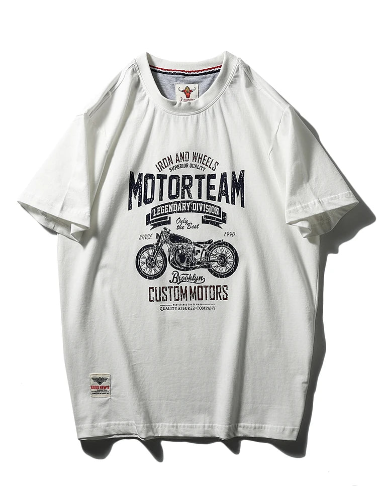 100% Cotton Heavy Vintage Short Sleeve T-Shirts