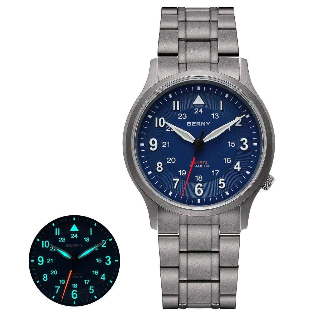 Stonepath Japanese Quartz Titanium Watch