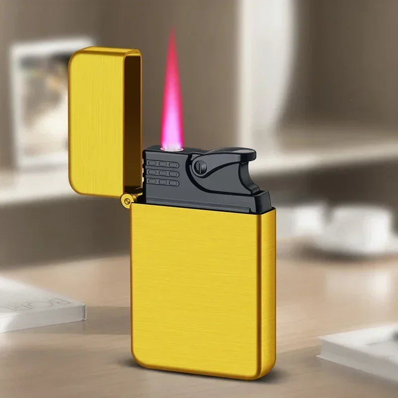 Windproof Waterproof Metal Lighter — Powerful Flame