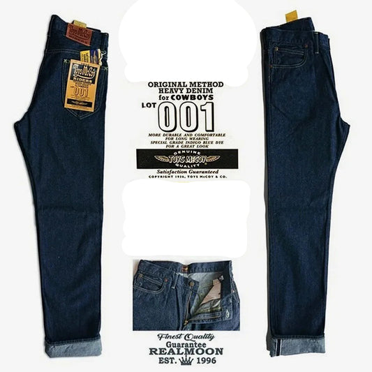 Classic American Retro Selvedge Denim Jeans