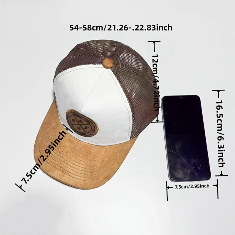 "Enjoy Life" Mesh Snapback Cap