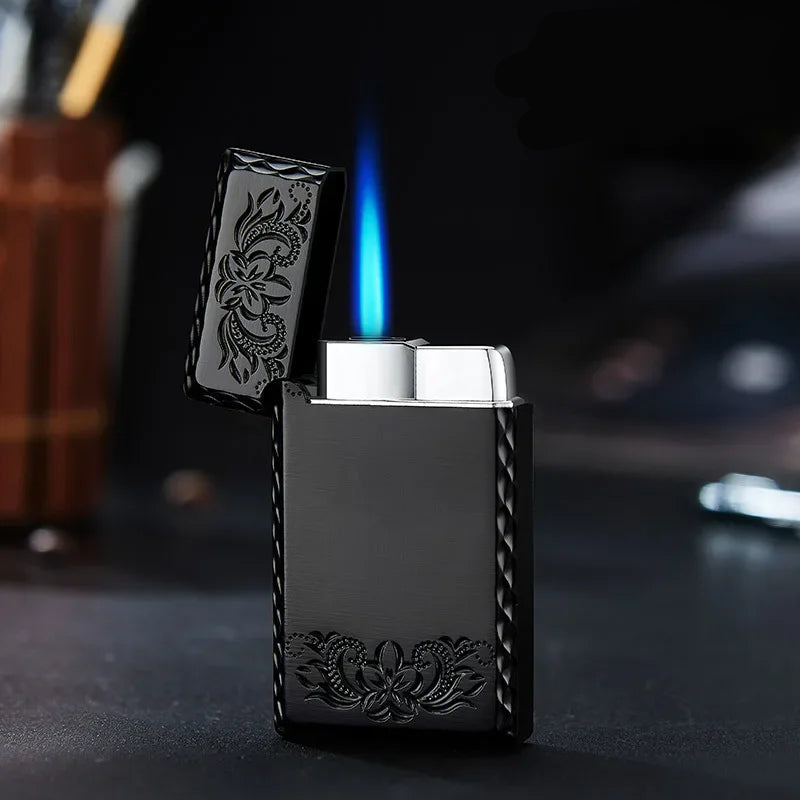 Windproof Waterproof Metal Lighter — Powerful Flame