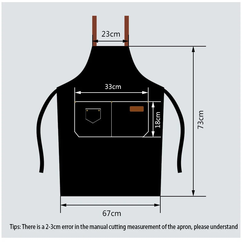 Waterproof Adjustable Cross Kitchen Apron