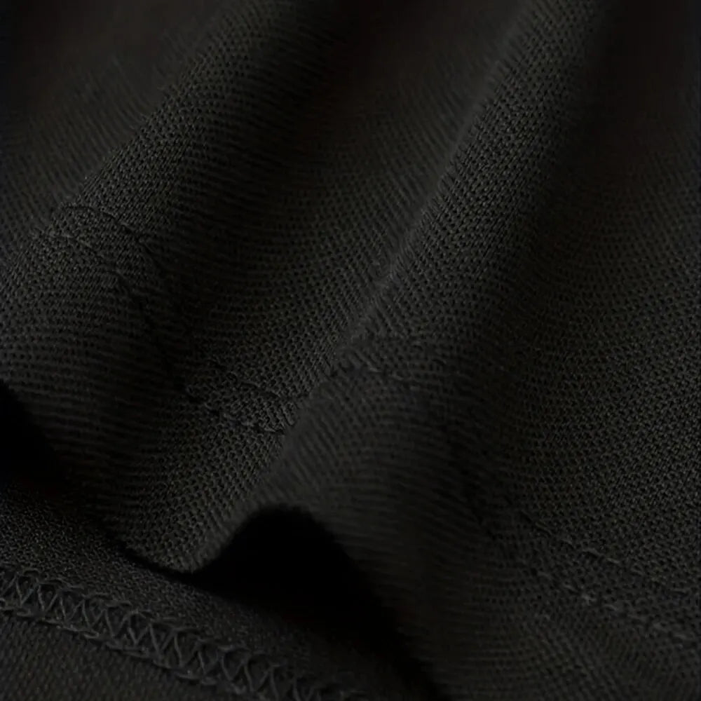 Casual Breathable Polo Shirt - Solid Color