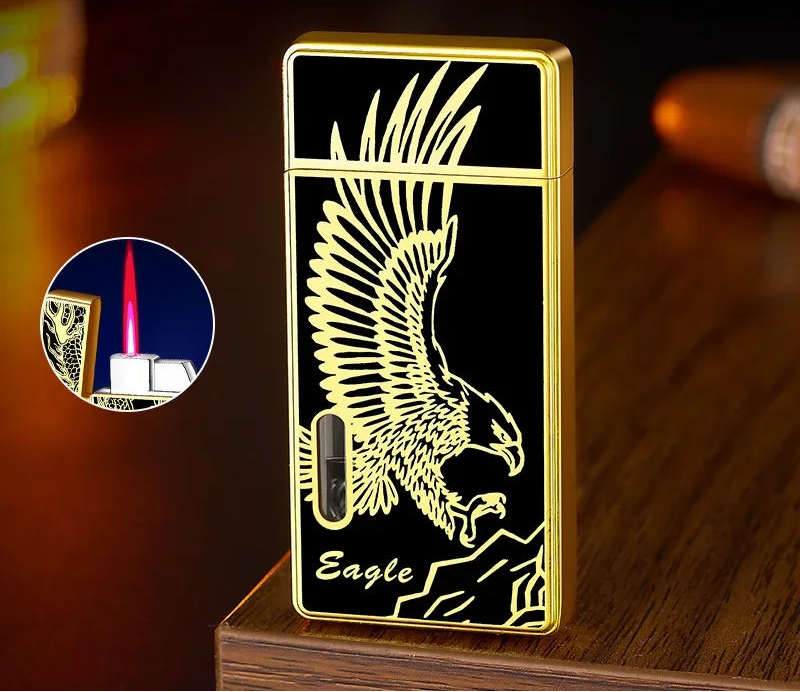 Windproof Waterproof Metal Lighter — Powerful Flame