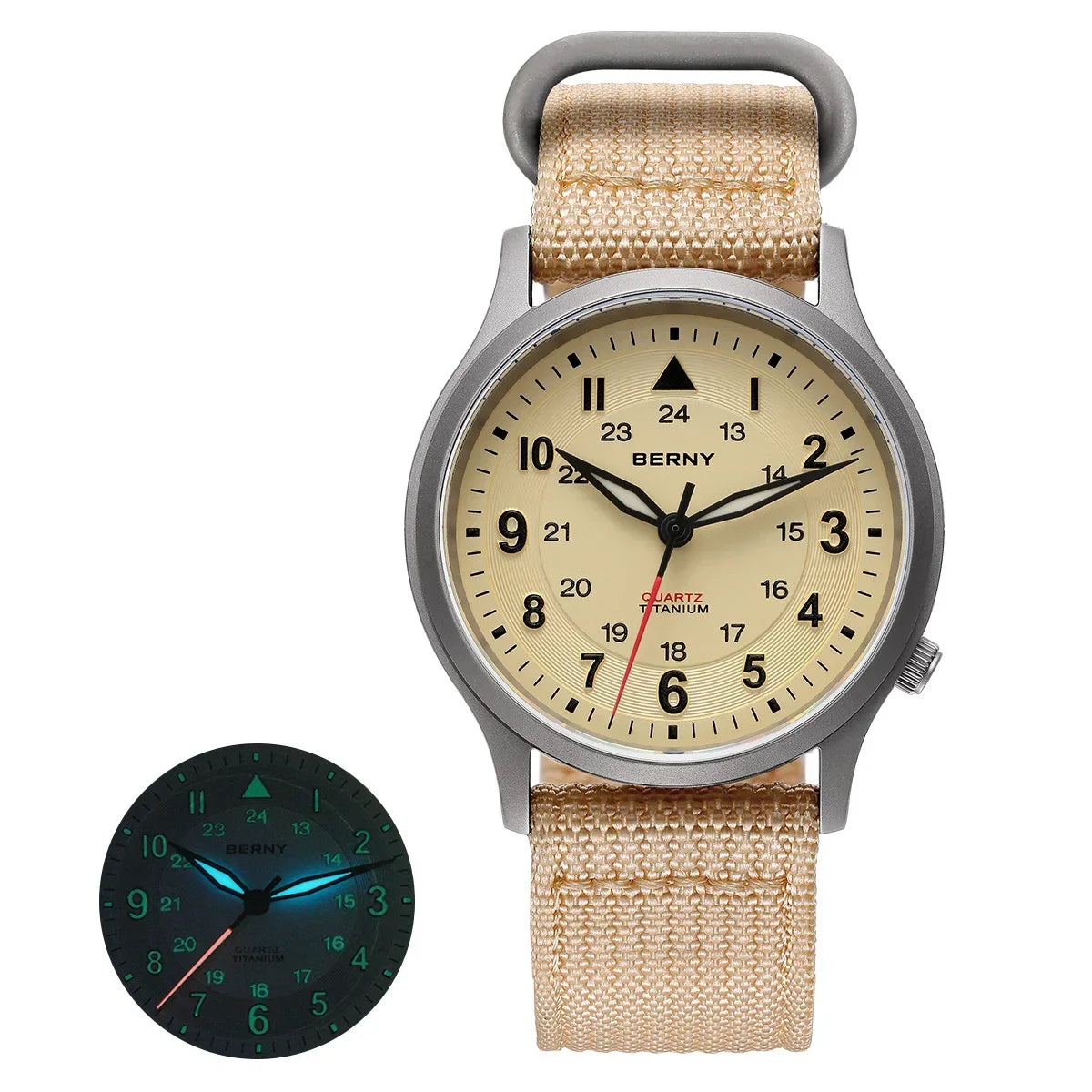 Stonepath Japanese Quartz Titanium Watch