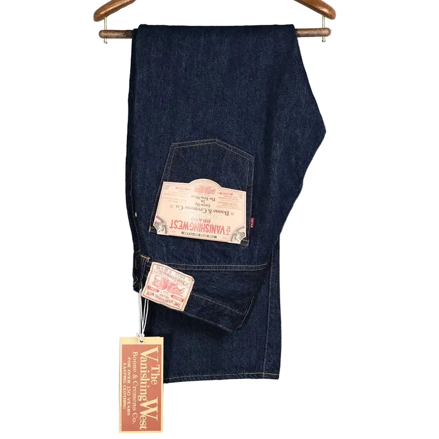 1951 14oz Five-Bag Indigo Retro Selvedge Denim Jeans