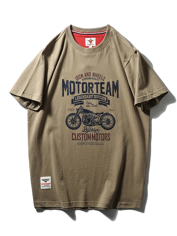 100% Cotton Heavy Vintage Short Sleeve T-Shirts