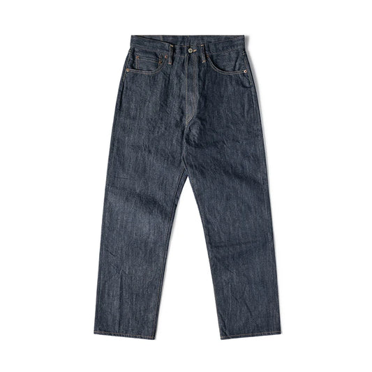 Raw Selvedge Denim Jeans - Straight Leg