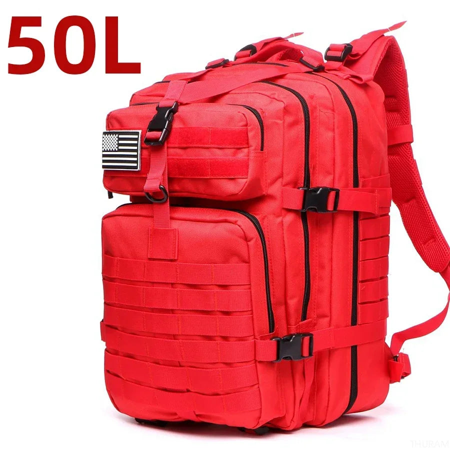 25L/50L Waterproof Nylon Backpack Laptop Ready