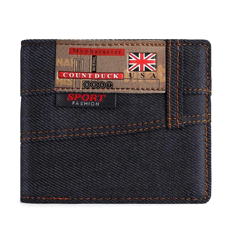 Vintage Men's Denim Wallet